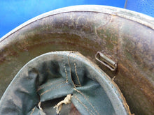 Charger l'image dans la galerie, Original WW2 British / Canadian Army Mk3 High Rivet Turtle Army Helmet & Lin - The Militaria Shop