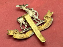 Load image into Gallery viewer, British Army WW1 / WW2 Royal Warwickshire Regiment Cap Badge with Rear Slider. - The Militaria Shop
