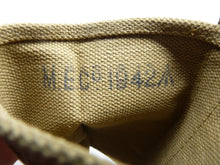 Load image into Gallery viewer, Original WW2 1942 Dated British Army 37 Pattern Water Bottle Carrier Harness - The Militaria Shop