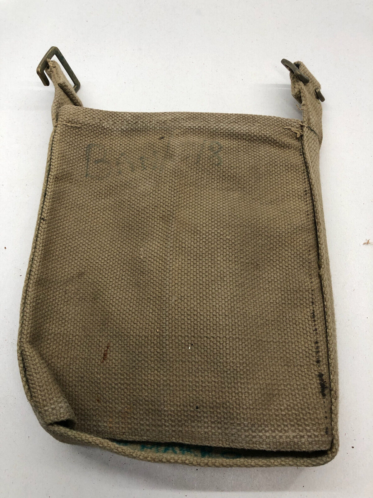 WW2 British Army 37 Pattern Webbing Water Bottle Carrier Harness - 1943 Dated - The Militaria Shop