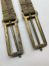 Charger l'image dans la galerie, Original WW2 British Army 37 Pattern Brace Adaptors - Bagcraft Ltd - The Militaria Shop
