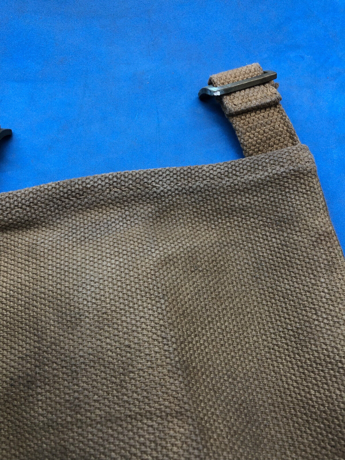 WW2 British Army 37 Pattern Webbing Water Bottle Carrier Harness - 1944 Dated - The Militaria Shop