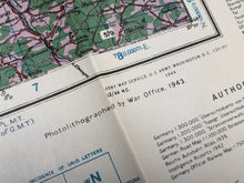 Load image into Gallery viewer, Original WW2 British Army / RAF Maps of Germany - Darmstadt - The Militaria Shop