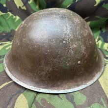 Load image into Gallery viewer, Original WW2 British / Canadian Army Mk3 Turtle Helmet - The Militaria Shop
