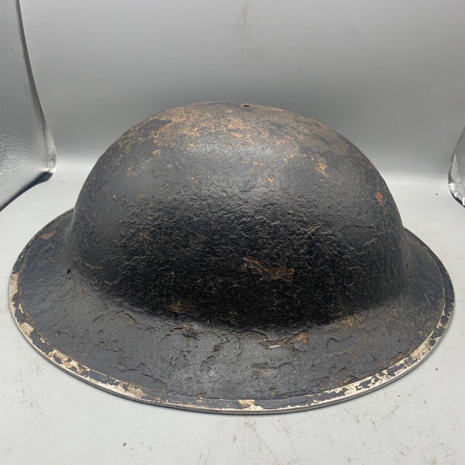 Original WW2 South African Army Mk2 Brodie Helmet - British Style Combat Helmet - The Militaria Shop