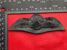 Load image into Gallery viewer, Canadian Air Force Royal Canadian Air Force RCAF WW2 Pilots Wings Kings Crown - The Militaria Shop