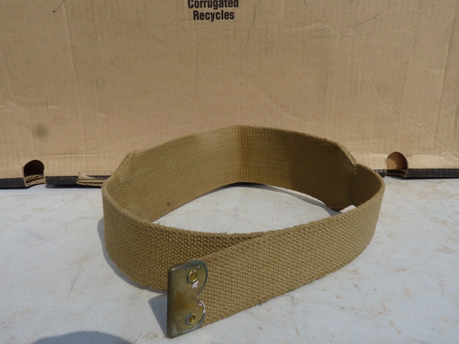 Original WW2 British Army 37 Pattern Yoke Utility Shoulder Strap- M.W&S Ltd - The Militaria Shop