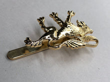 Load image into Gallery viewer, Genuine British Army Manchester University O.T.C. Anodised (Staybrite) Cap Badge - The Militaria Shop