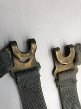 Load image into Gallery viewer, Original WW2 37 Patternn Webbing British RAF Royal Air Force L Straps Set - The Militaria Shop