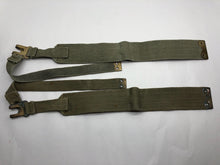Load image into Gallery viewer, Original WW2 British Army 37 Pattern L Straps - The Militaria Shop