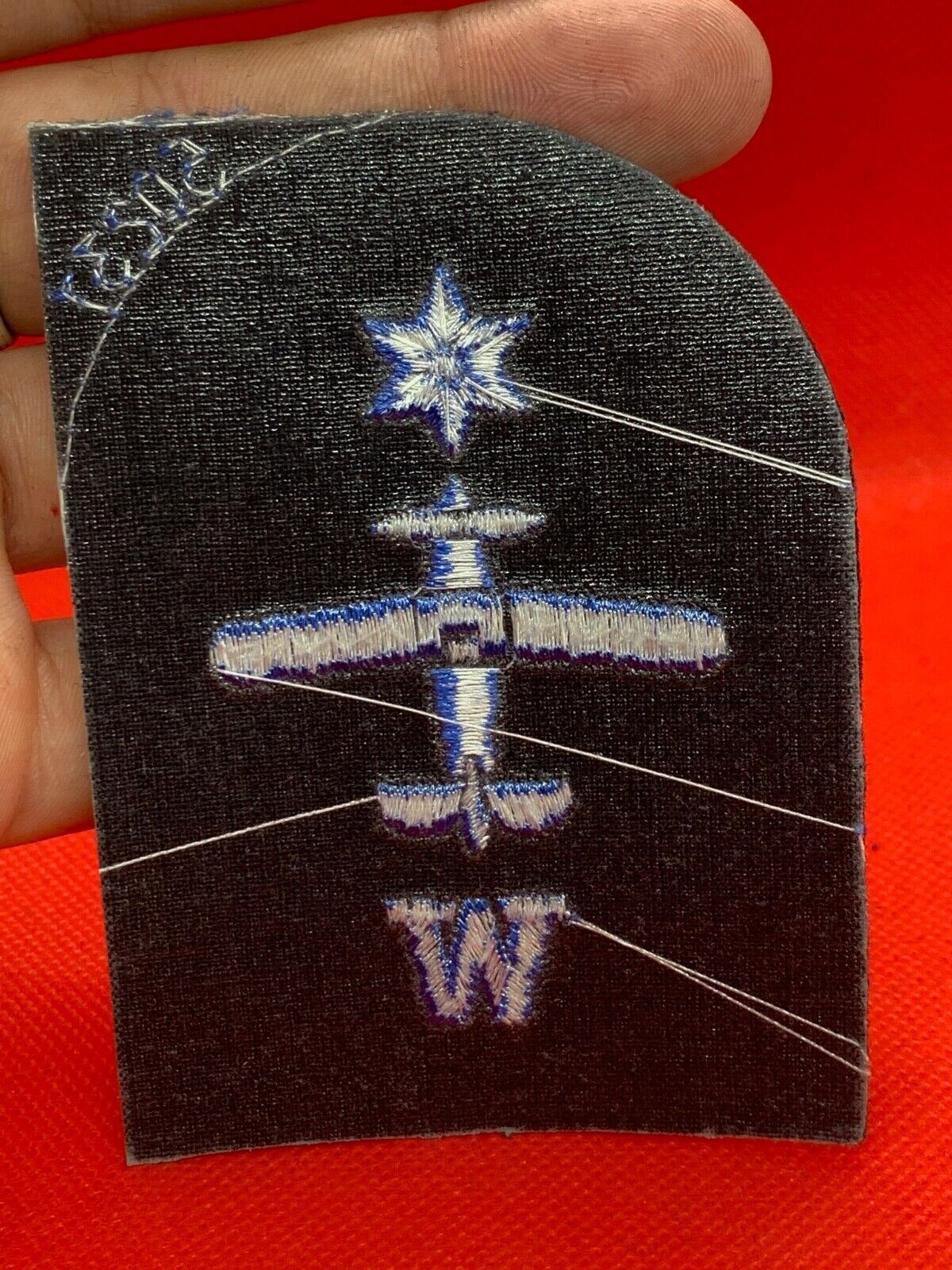 Unissued WOMEN'S ROYAL NAVY WRNs Trade Badge - Weapons - 1 Star - The Militaria Shop