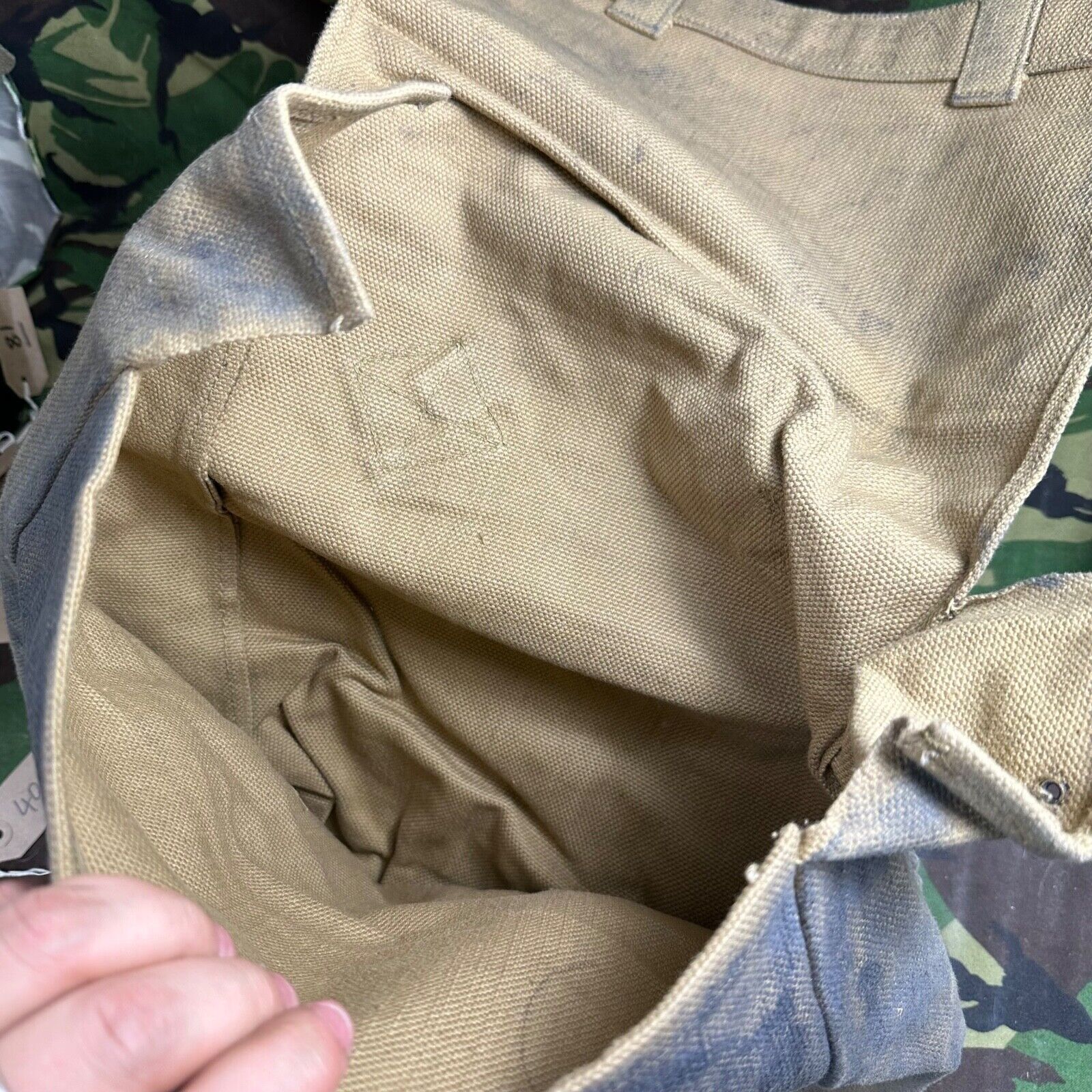British Army / RAF 37 Pattern Large Pack - WW2 Pattern -Used Condition Original - The Militaria Shop