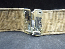 Load image into Gallery viewer, Original British Army / RAF Webbing Belt - WW2 37 Pattern - 40 Inch Waist Max - The Militaria Shop