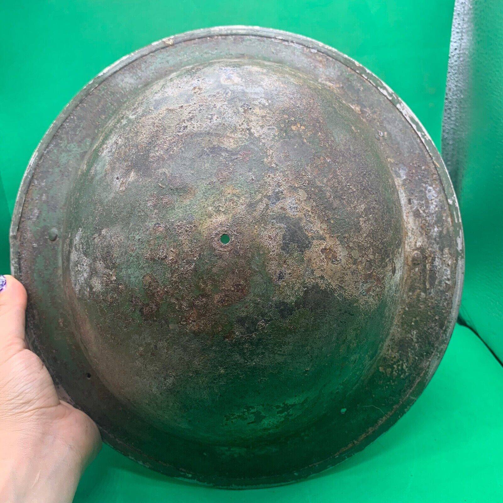 Original WW2 South African Army Mk2 Brodie Helmet - British Style Combat Helmet - The Militaria Shop