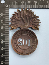 Charger l'image dans la galerie, British Army 102nd Regiment of Foot (Royal Madras Fusiliers) Victorian Cap Badge - The Militaria Shop