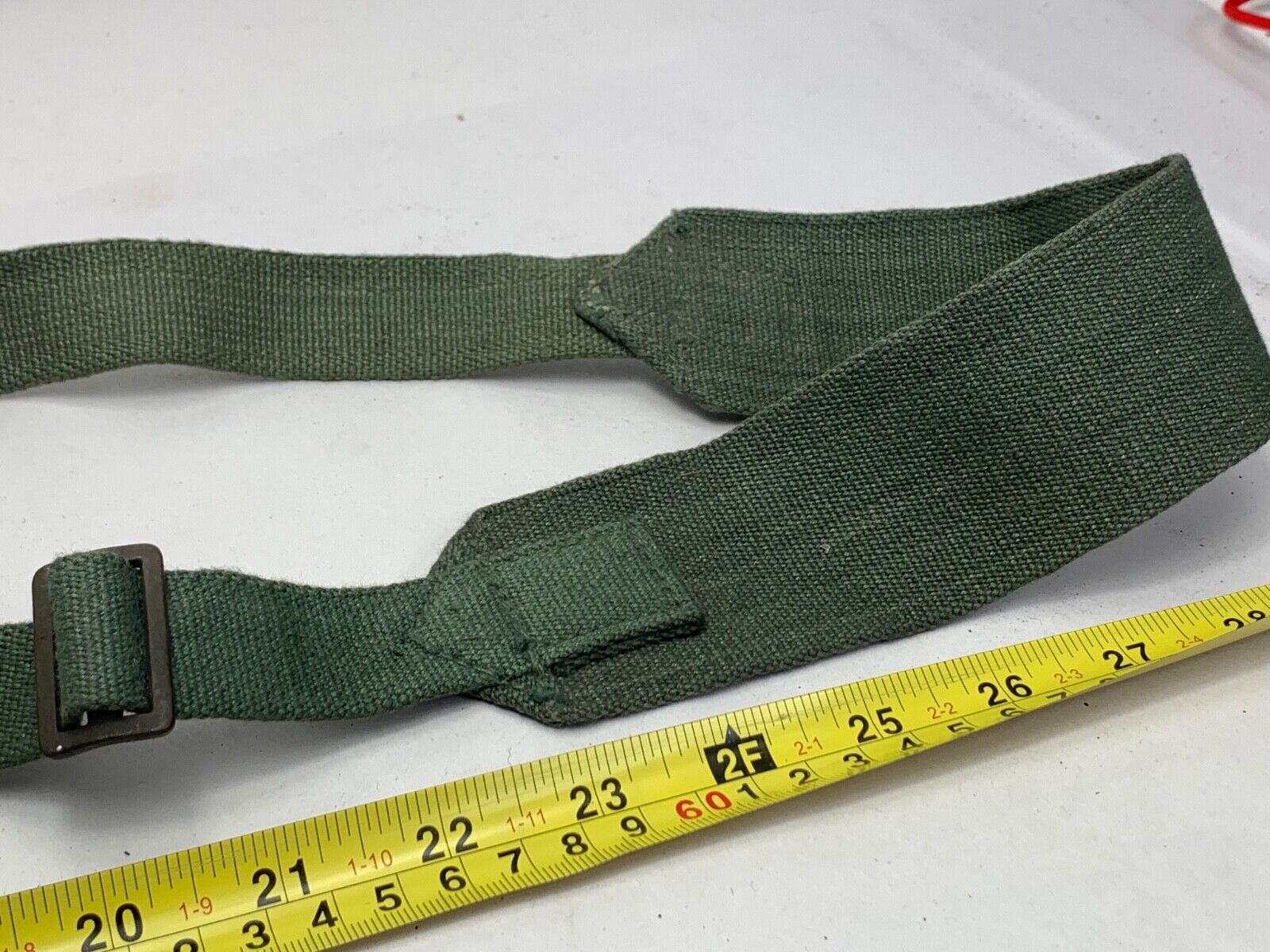 Original WW2 British Army 44 Pattern Shoulder Strap - 1945 Dated - The Militaria Shop