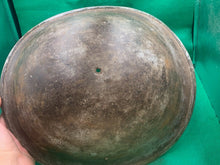 Lade das Bild in den Galerie-Viewer, Original WW2 British Army / Canadian Army Mk3 Turtle Combat Helmet - The Militaria Shop