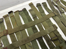 Load image into Gallery viewer, Original Early / WW2 Brass British Army Mk3 / Mk4 Elasticated Helmet Chinstrap - The Militaria Shop