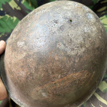 Load image into Gallery viewer, Original WW2 British / Canadian Army Mk3 Turtle Helmet - The Militaria Shop