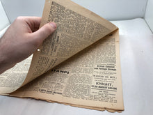 Charger l'image dans la galerie, Original WW2 British Newspaper Channel Islands Occupation Jersey - February 1941 - The Militaria Shop