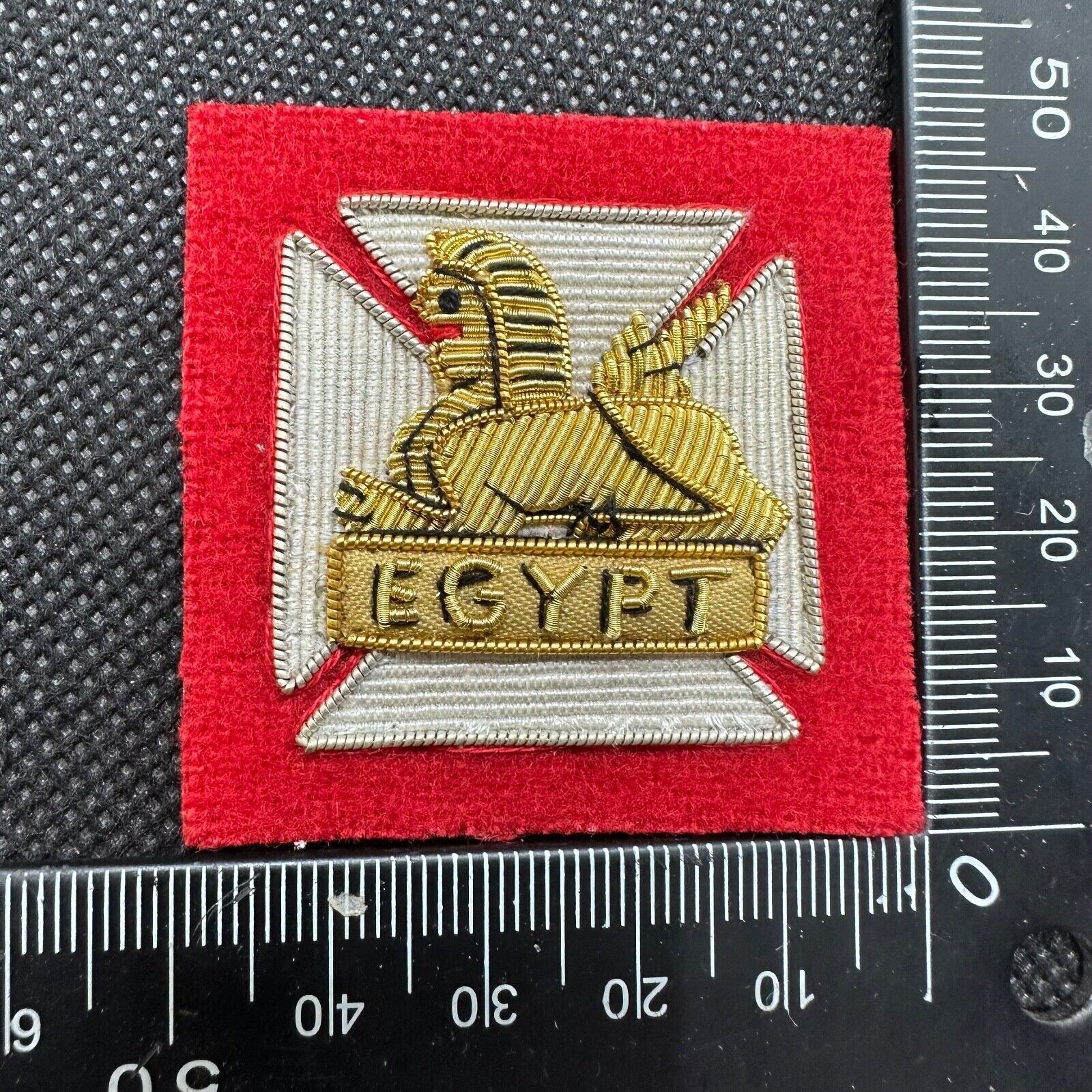 British Army RGBW Bullion Cap / Beret / Blazer Badge - UK Made - The Militaria Shop