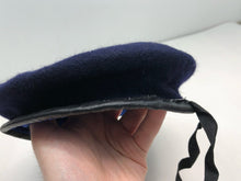 Charger l'image dans la galerie, Genuine British Army Dark Blue Regimental Beret Hat - Size 56cm - The Militaria Shop