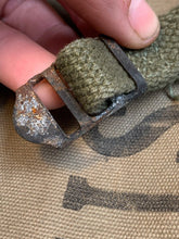 Charger l'image dans la galerie, Original WW2 US Army M1928 Haversack Pack Tail - 1944 Dated - The Militaria Shop