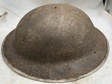 Load image into Gallery viewer, Original WW2 Combat Helmet - British / South African Army Mk2 Brodie Helmet - The Militaria Shop