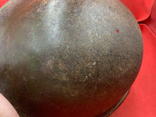 Lade das Bild in den Galerie-Viewer, Original WW2 British Army / Canadian Army Mk3 Turtle Combat Helmet - The Militaria Shop