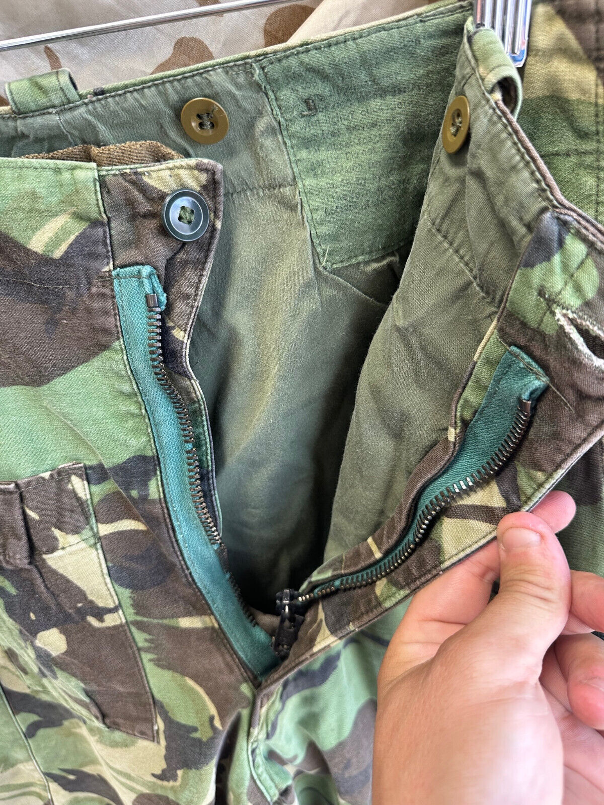 Genuine British Army 1968 Pattern DPM Combat Trousers - Size 2 - 32" Waist - The Militaria Shop