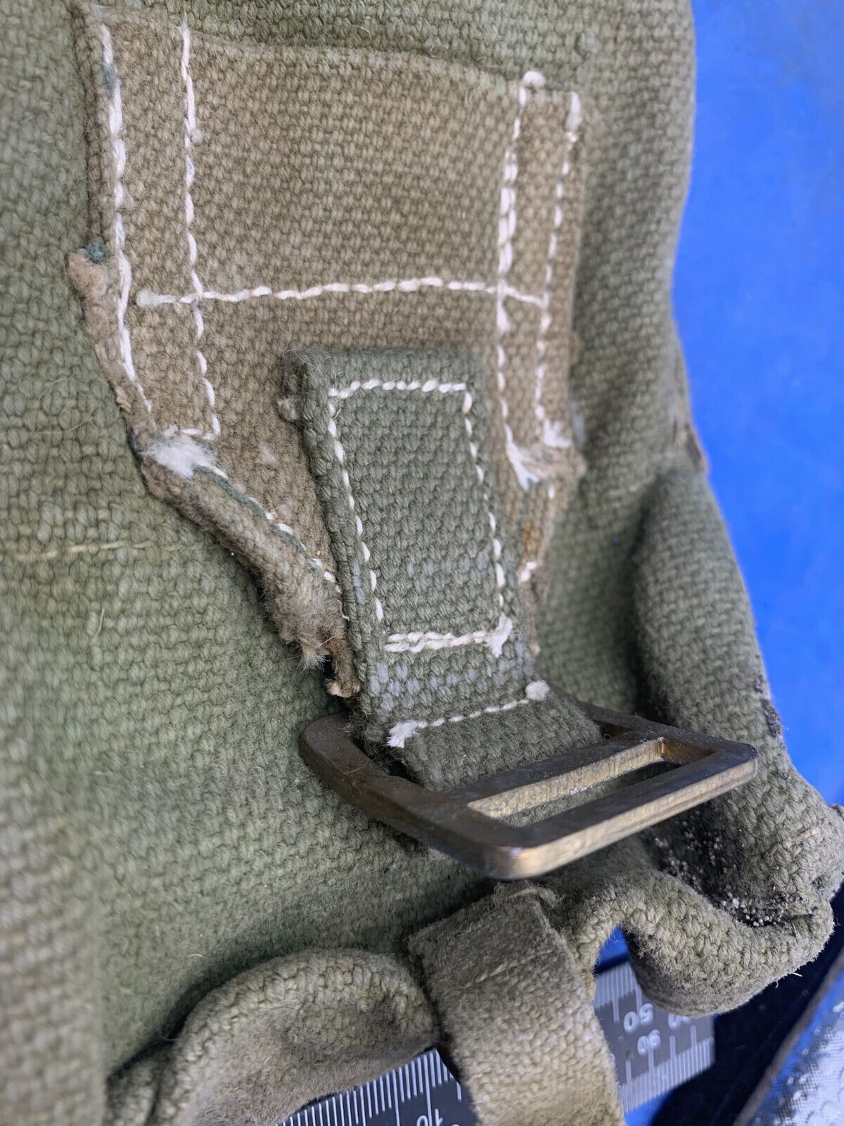 Original British Army 37 Pattern Webbing Bren Pouch WW2 Pattern - The Militaria Shop