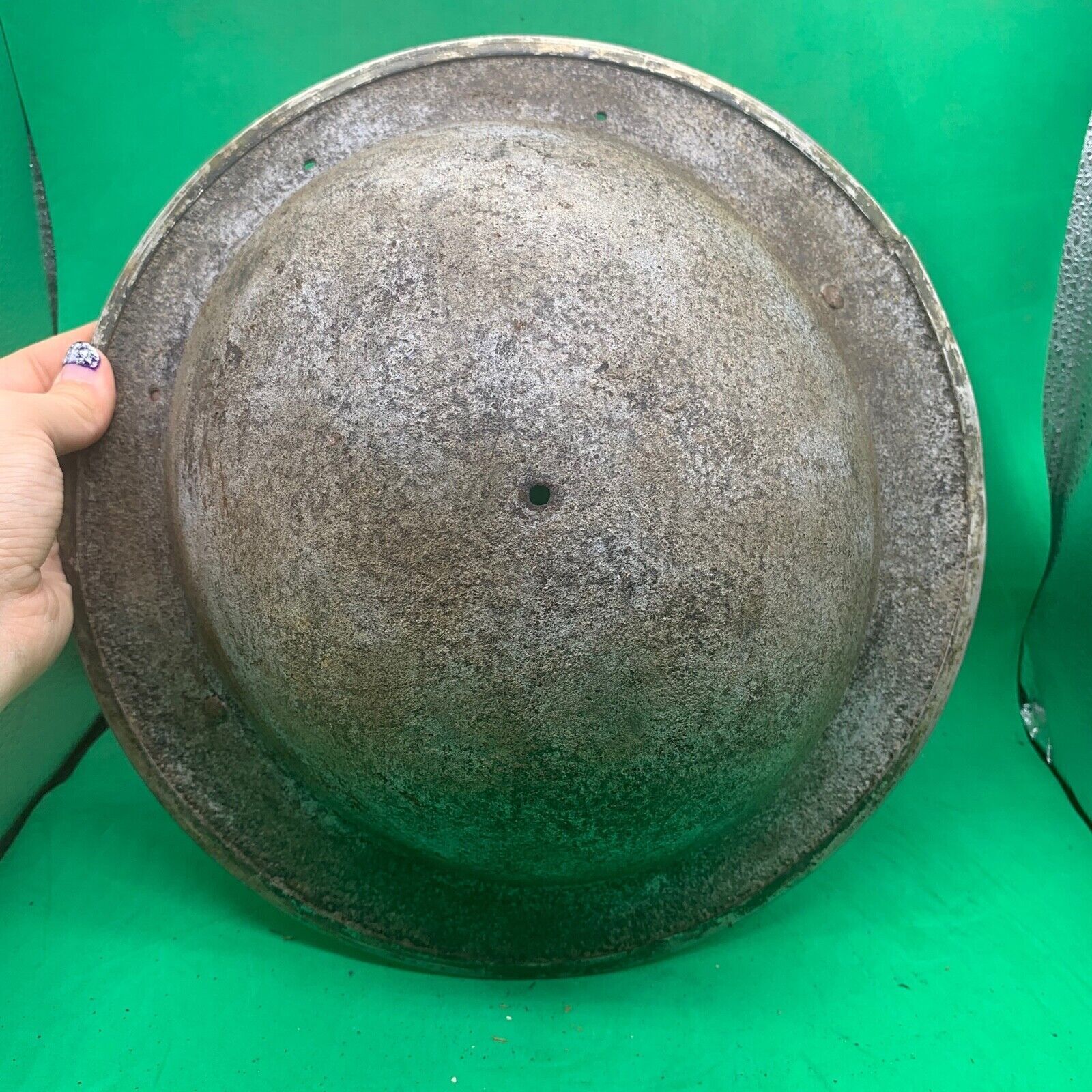 Original WW2 South African Army Mk2 Brodie Helmet - British Style Combat Helmet - The Militaria Shop