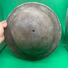 Load image into Gallery viewer, Original WW2 South African Army Mk2 Brodie Helmet - British Style Combat Helmet - The Militaria Shop