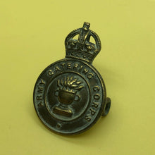 Load image into Gallery viewer, Original WW2 British Army Cap Badge - Army Catering Corps - The Militaria Shop