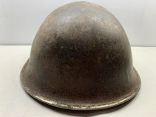 Charger l'image dans la galerie, Geunine British / Canadian Army Mk3 WW2 Combat Helmet - Uncleaned Original - The Militaria Shop