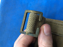 Load image into Gallery viewer, WW2 British Army 37 Pattern Webbing Water Bottle Carrier Harness - 1944 Dated - The Militaria Shop