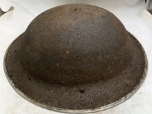 Load image into Gallery viewer, Original WW2 Combat Helmet - British / South African Army Mk2 Brodie Helmet - The Militaria Shop