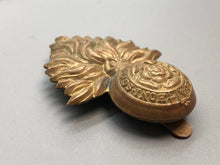 Load image into Gallery viewer, Original British Army WW2 British Army Royal Fusiliers Cap Badge - The Militaria Shop