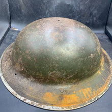 Load image into Gallery viewer, Original WW2 British Army Mk2 Combat Helmet Shell - South African Manufactured - The Militaria Shop