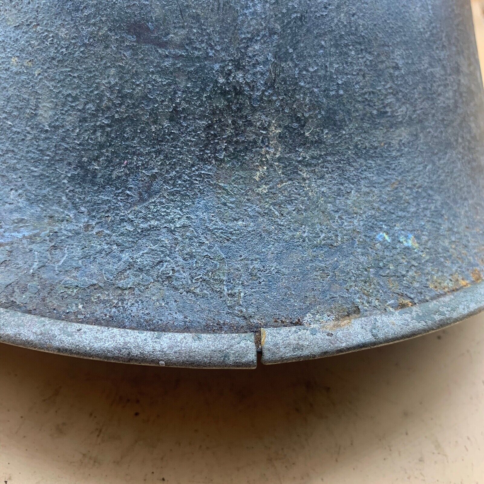 Original WW2 Onwards (1945-1952) British Army Mk4 Turtle Helmet - The Militaria Shop