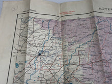 Load image into Gallery viewer, Original WW2 British Army / RAF Map - Satpura Mountains - The Militaria Shop