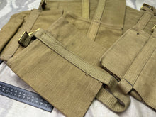 Load image into Gallery viewer, Original WW2 British Army 37 Pattern Water Bottle Carrier - WW2 Dated - The Militaria Shop