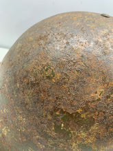 Load image into Gallery viewer, Geunine British / Canadian Army Mk3 WW2 Combat Helmet - Uncleaned Original - The Militaria Shop