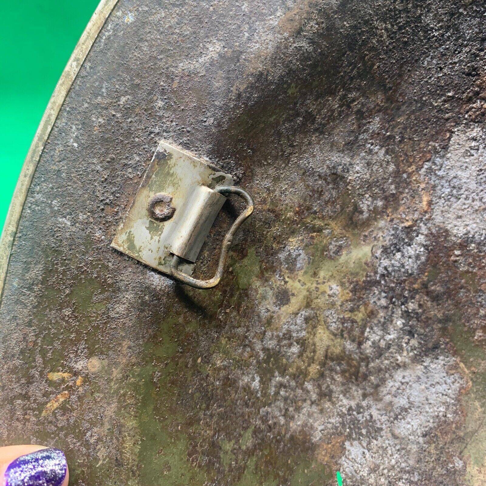 Original WW2 South African Army Mk2 Brodie Helmet - British Style Combat Helmet - The Militaria Shop