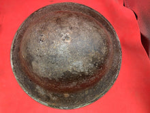 Load image into Gallery viewer, Original WW2 Combat Helmet - British / South African Army Mk2 Brodie Helmet - The Militaria Shop