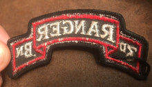 Charger l'image dans la galerie, Nice quality WWII Pattern US Army 3rd RANGERS shoulder scroll badge - The Militaria Shop