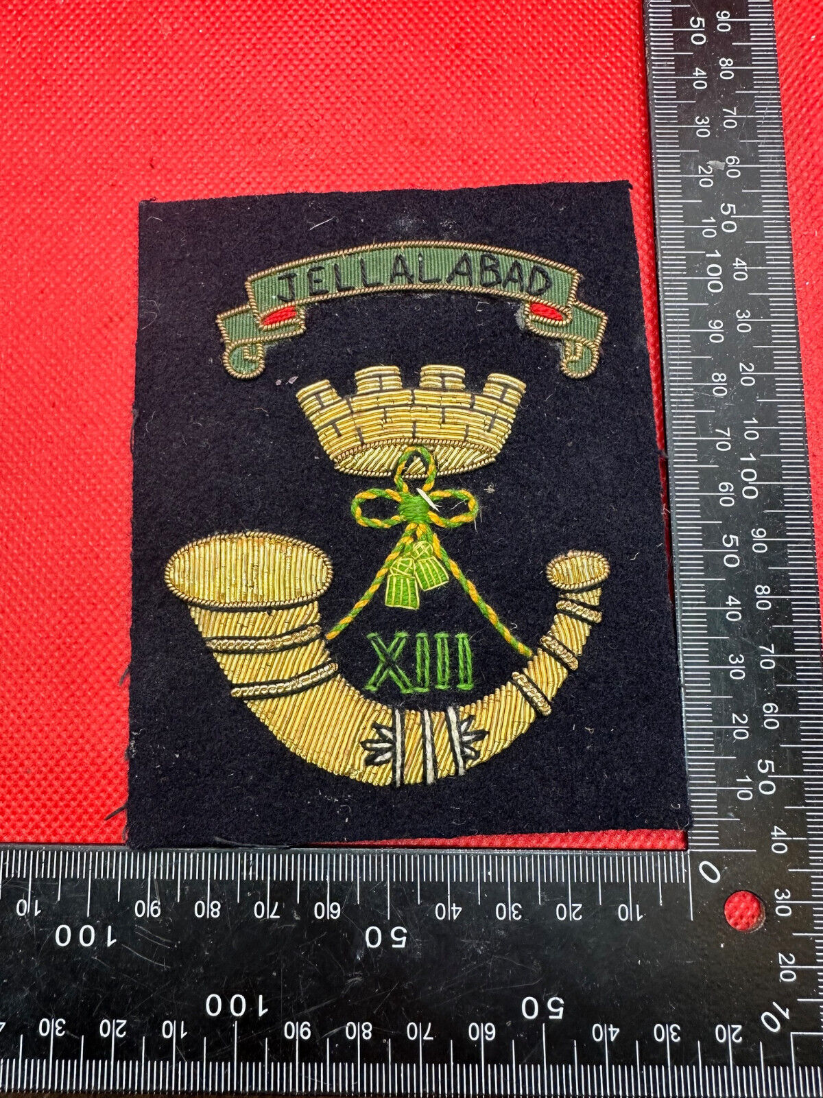British Army Bullion Embroidered Blazer Badge - Somerset Light Infantry - The Militaria Shop