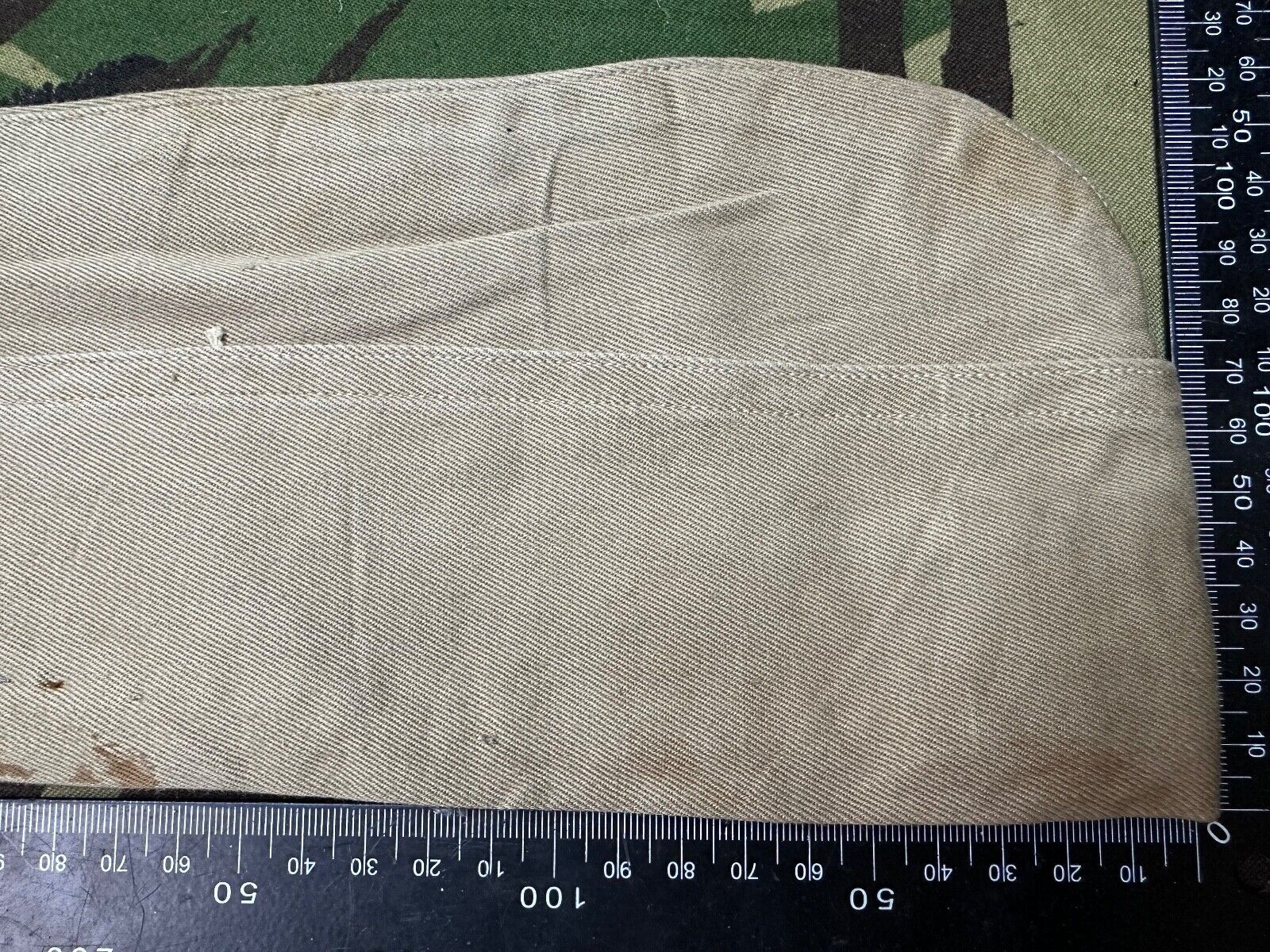 Original WW2 US Army Garrison Side Cap Hat - Old Stock - Combat Servicable - The Militaria Shop