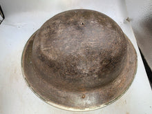 Load image into Gallery viewer, Original WW2 British Army Mk2 Army Combat Helmet - The Militaria Shop