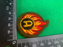Load image into Gallery viewer, British Army Royal Logistics Corps Bomb Disposal EOD Technicians Cloth Badge - The Militaria Shop